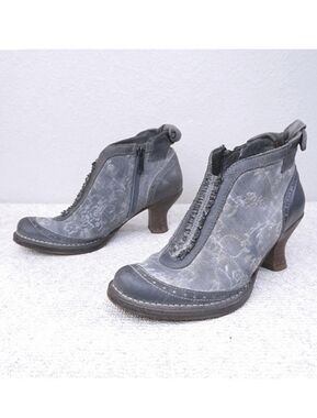 NEOSENS Victorian Cap Toe Oxford Booties